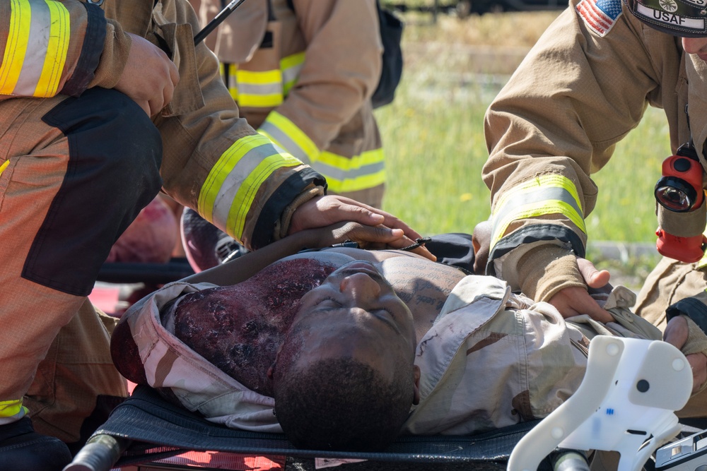 Incirlik Airmen enhance emergency response during Titan Shield 25-04