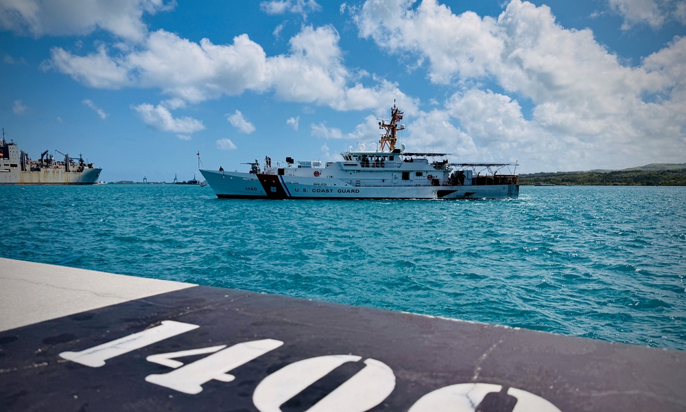 USCGC Oliver Henry return from patrol
