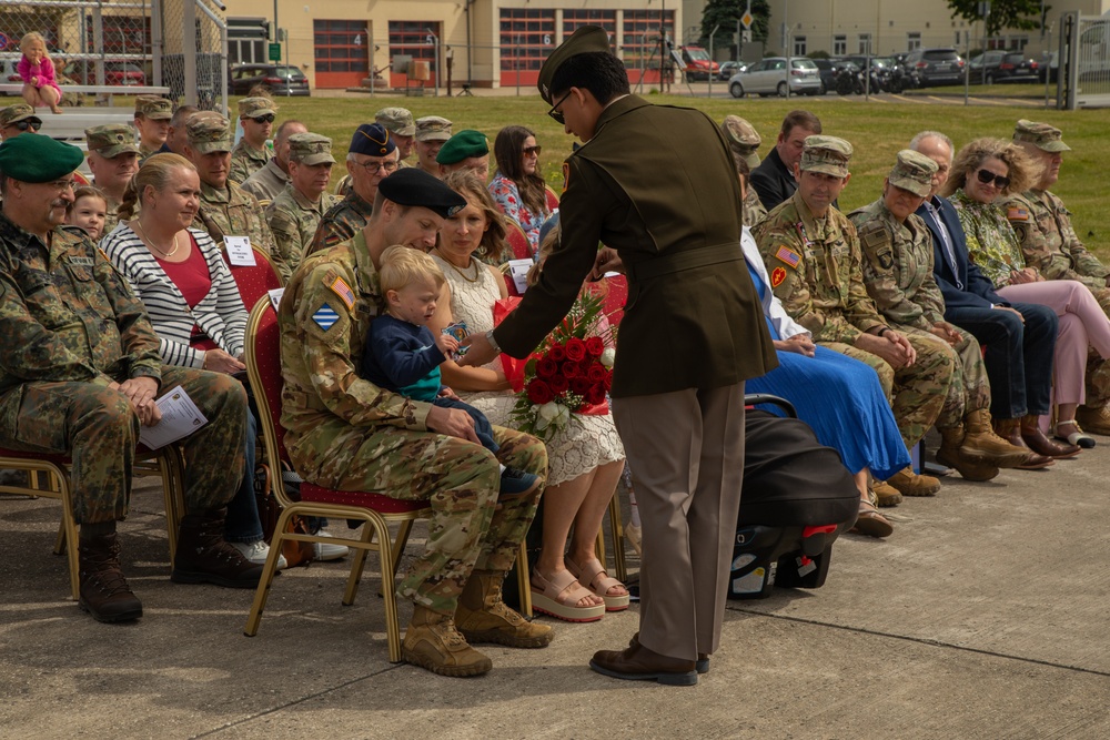 Change of Command Ceremony for 1-3 Aviation Regiment Attack Battalion