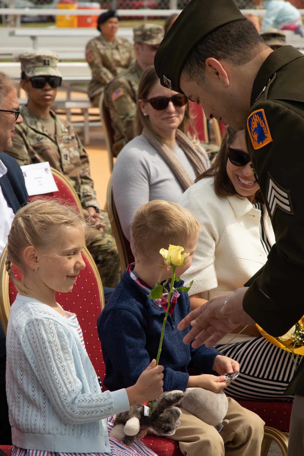 Change of Command Ceremony for 1-3 Aviation Regiment Attack Battalion