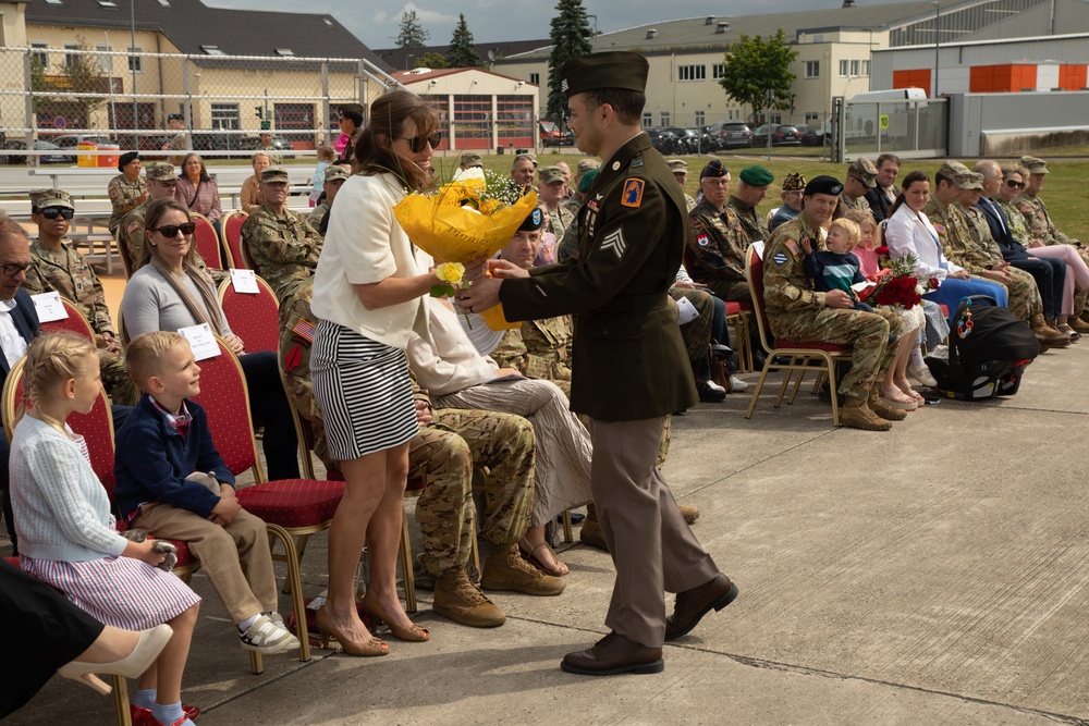 Change of Command Ceremony for 1-3 Aviation Regiment Attack Battalion