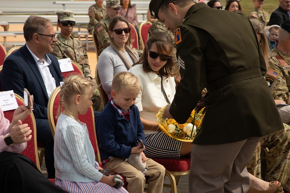 Change of Command Ceremony for 1-3 Aviation Regiment Attack Battalion