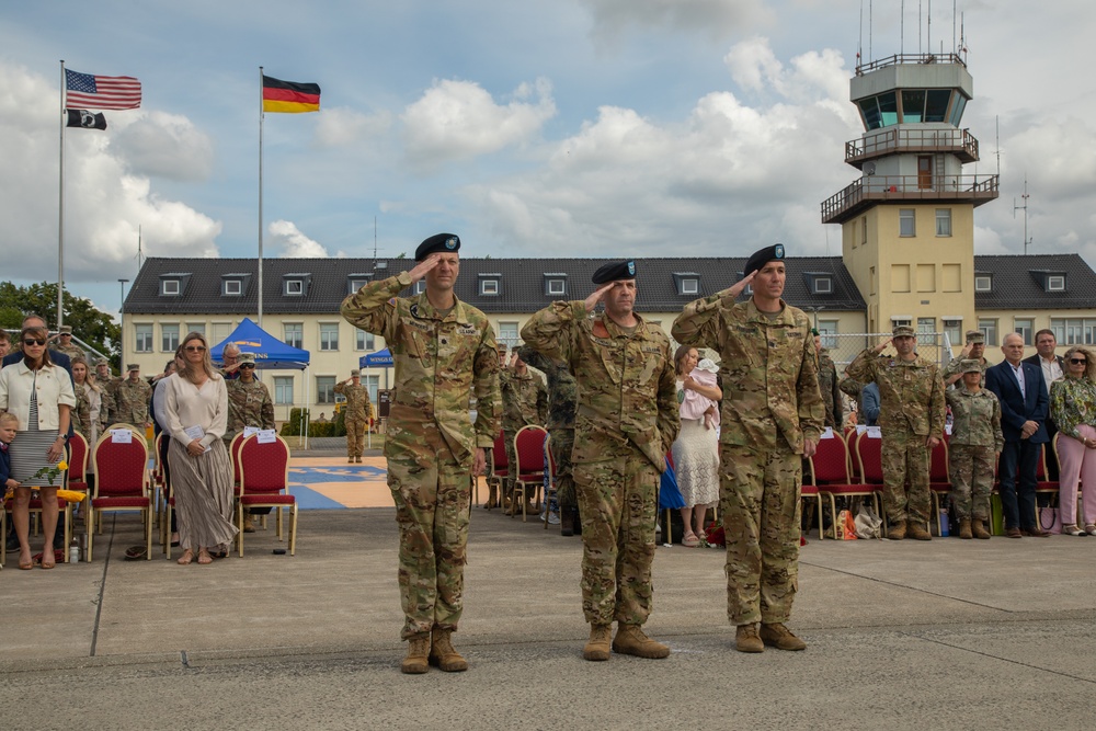 Change of Command Ceremony for 1-3 Aviation Regiment Attack Battalion