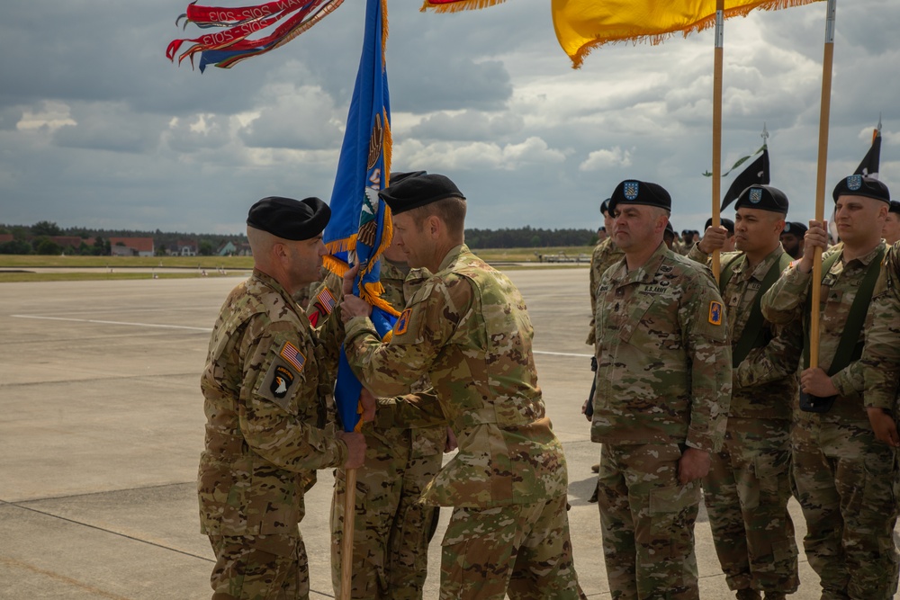 Change of Command Ceremony for 1-3 Aviation Regiment Attack Battalion