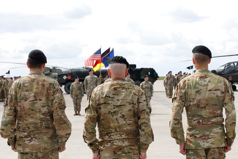 Change of Command Ceremony for 1-3 Aviation Regiment Attack Battalion