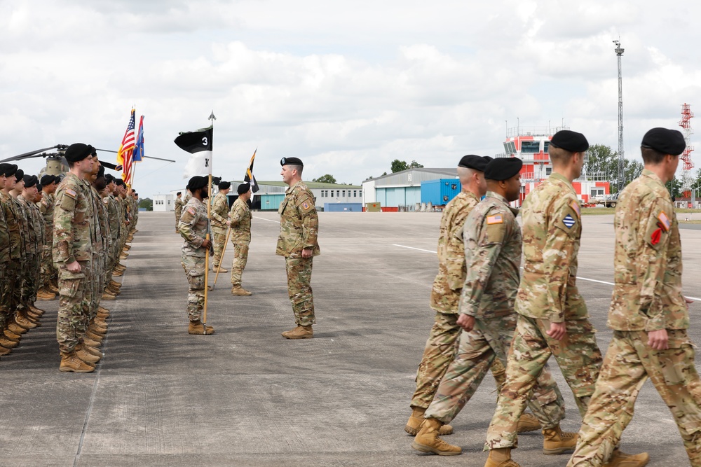 Change of Command Ceremony for 1-3 Aviation Regiment Attack Battalion