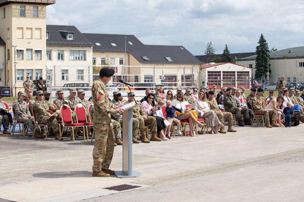 Change of Command Ceremony for 1-3 Aviation Regiment Attack Battalion