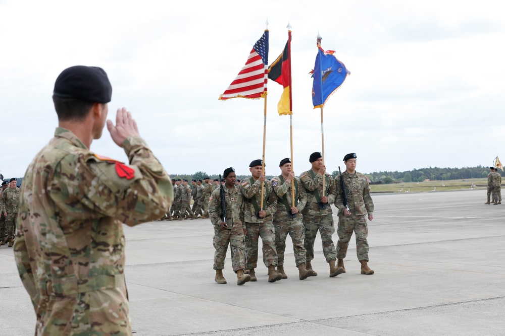 Change of Command Ceremony for 1-3 Aviation Regiment Attack Battalion
