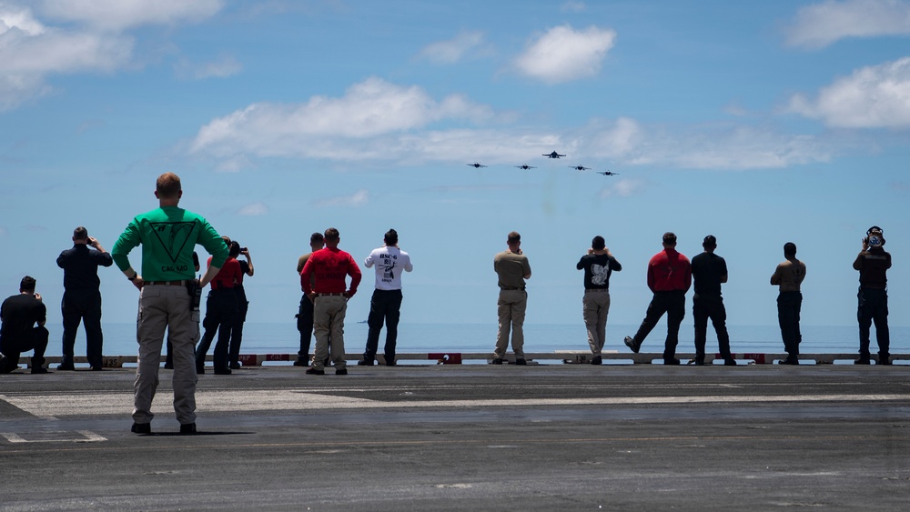 VAQ-139 Change Of Command Ceremony