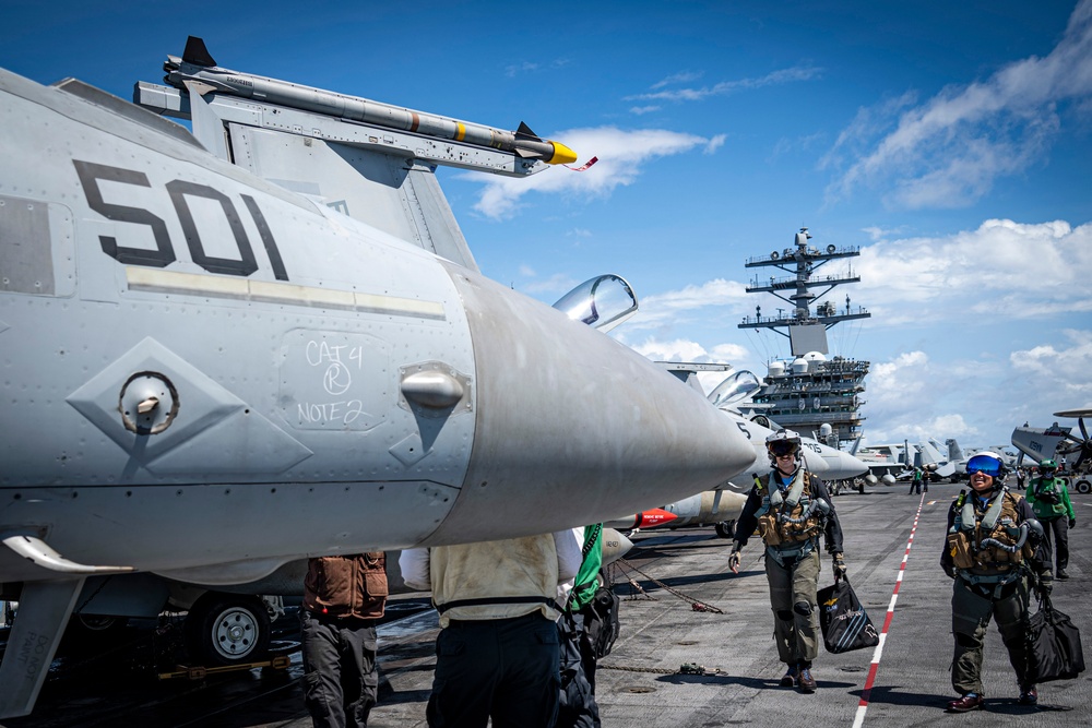 Nimitz Conducts Flight Operations