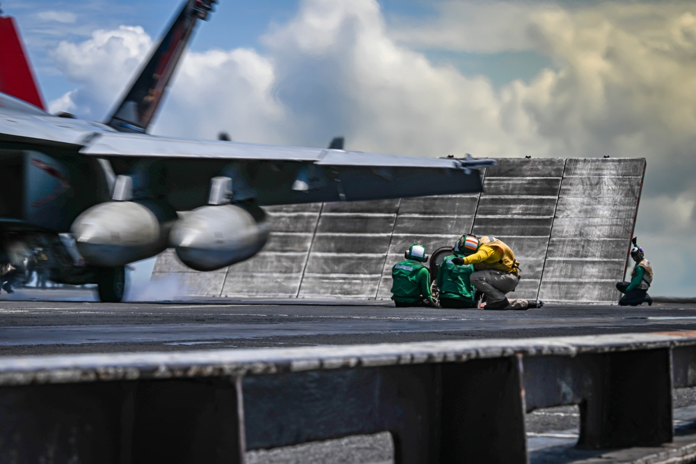 Nimitz Conducts Flight Operations