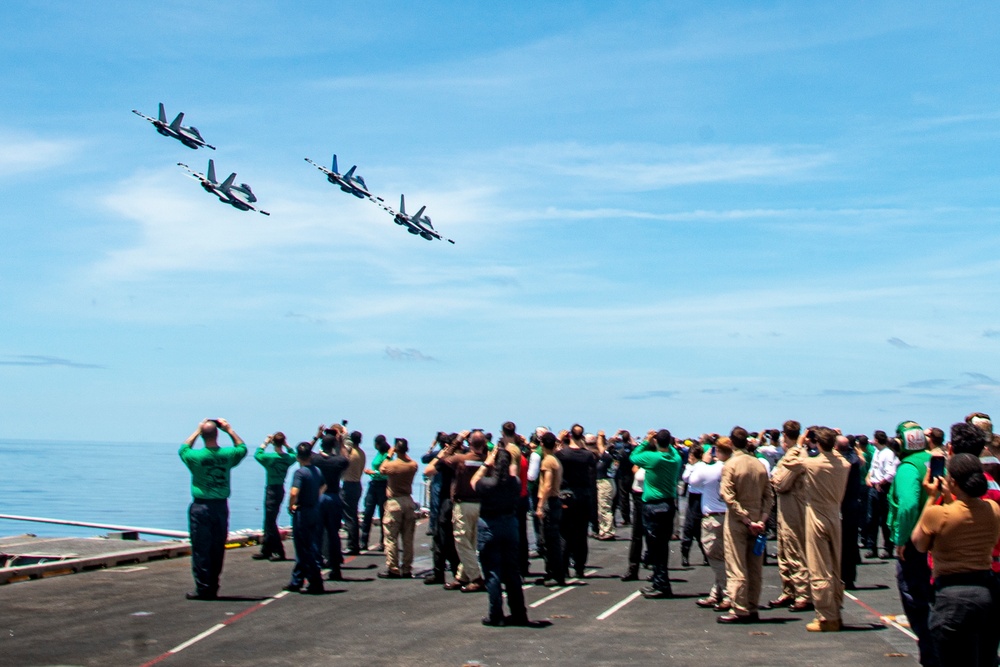 VAQ 139 Aerial Change of Command