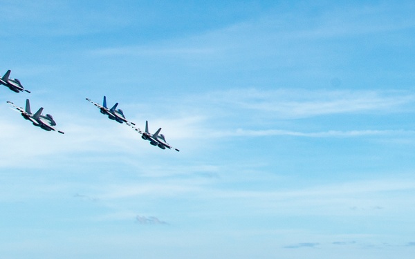 VAQ 139 Aerial Change of Command