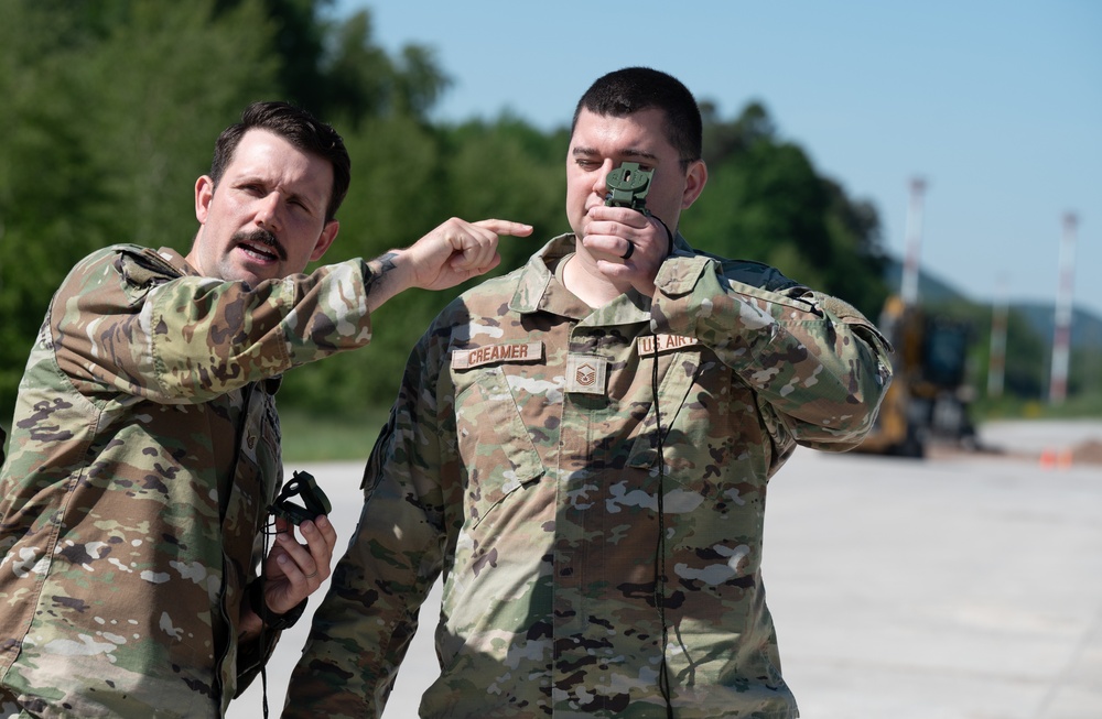 435th CRG hosts AFSOC for validation of USAFE-AFAFRICA’s first landing zone surveyor training course