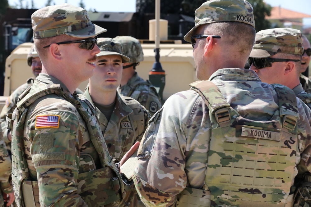 Convoy Brief Before Rolling Out