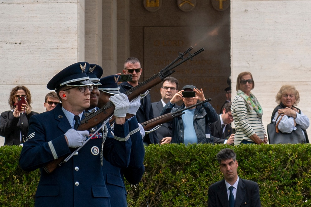 Aviano AB honors Memorial Day 2025
