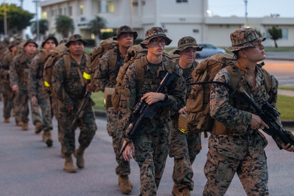 4th Marine Regiment conducts 5K Sustainment Hike