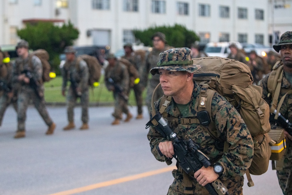 4th Marine Regiment conducts 5K Sustainment Hike