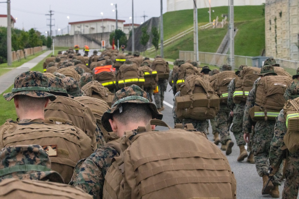 4th Marine Regiment conducts 5K Sustainment Hike