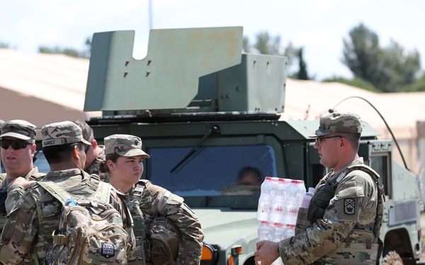 Staying Hydrated, Taking the Heat