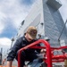 Sailor conducts hydrostatic test
