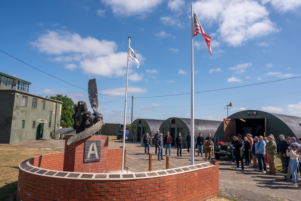 Airmen journey to Bury Saint Edmunds to honor the legacy of the 94th Bomb Group