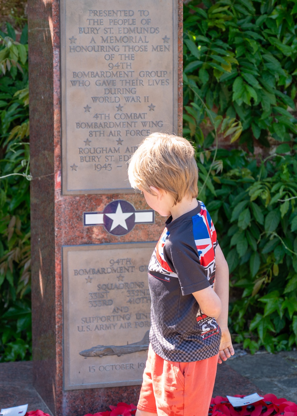 Airmen journey to Bury Saint Edmunds to honor the legacy of the 94th Bomb Group