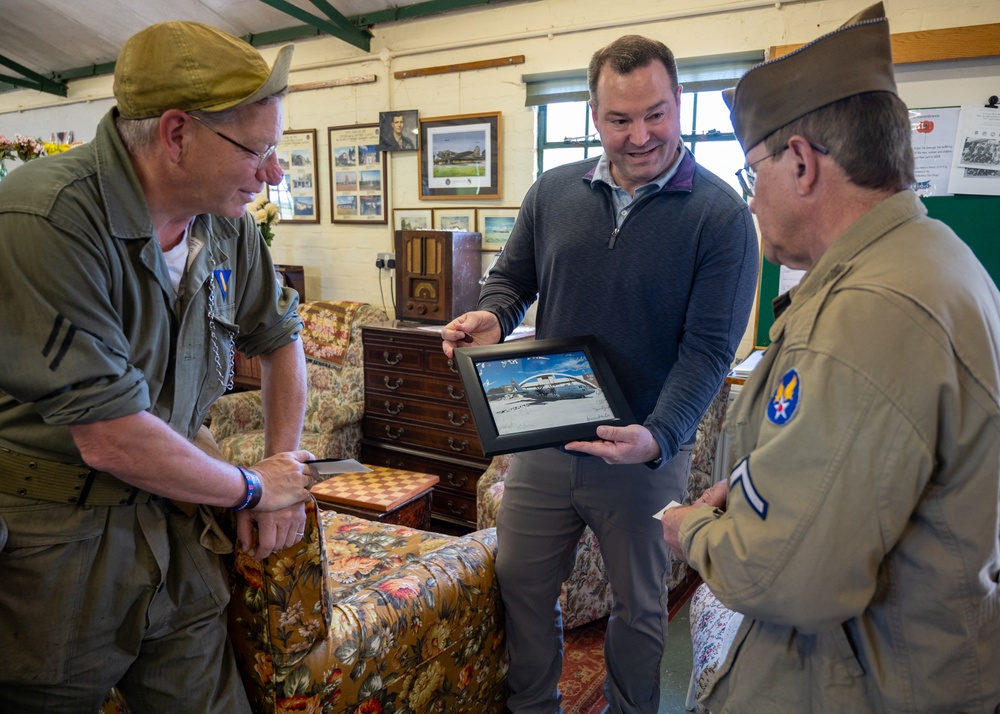 Airmen journey to Bury Saint Edmunds to honor the legacy of the 94th Bomb Group