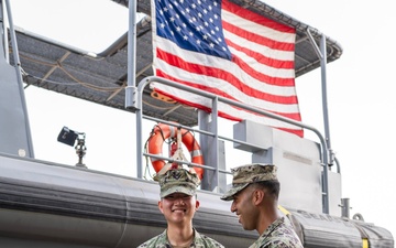 MSRON 11 Sailor Promotes to Petty Officer 2nd Class