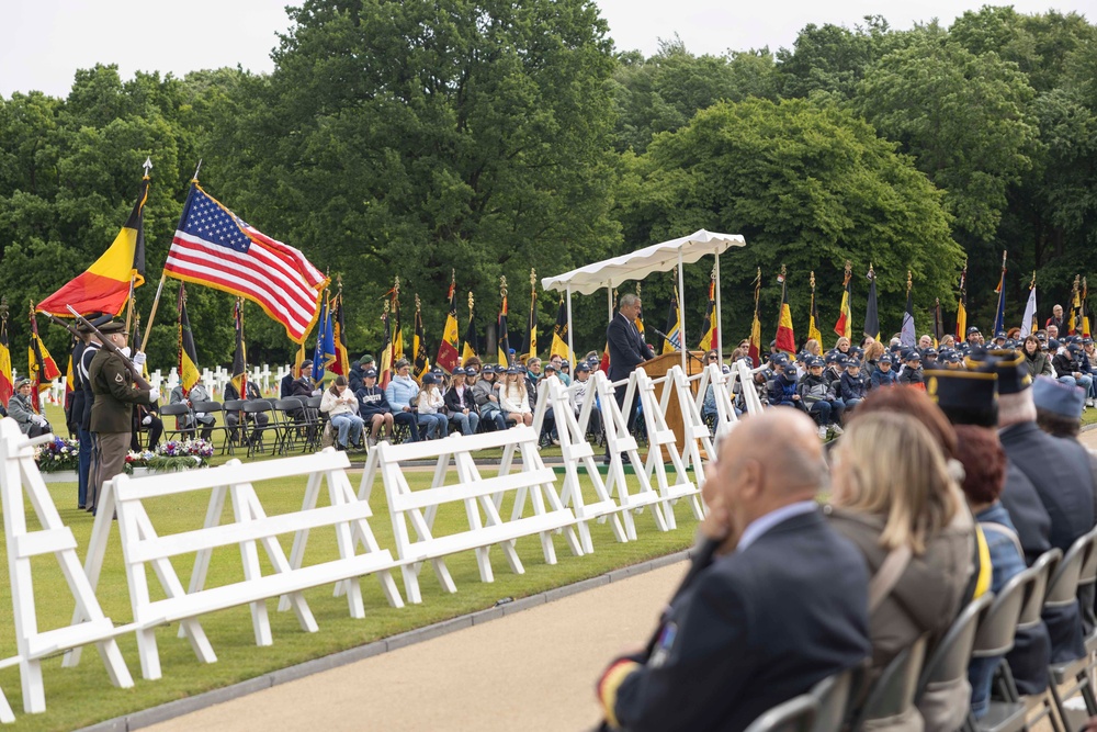 Ardennes, Memorial Day ceremony