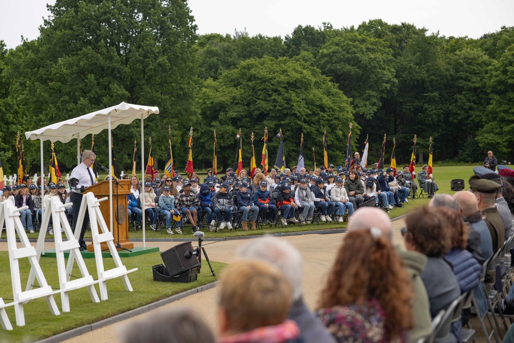 Ardennes, Memorial Day ceremony