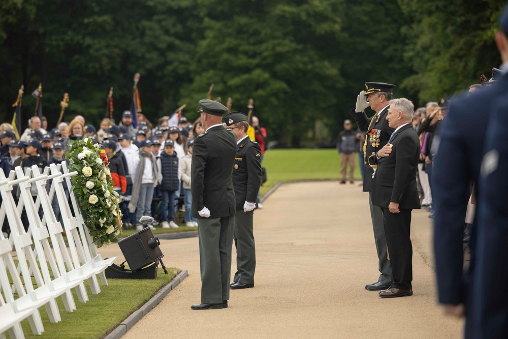 Ardennes, Memorial Day ceremony
