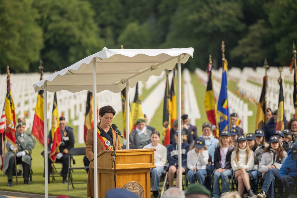 Ardennes, Memorial Day ceremony