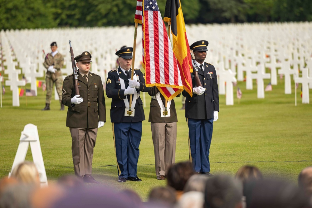 Ardennes, Memorial Day ceremony
