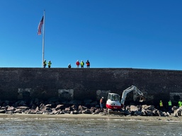 USACE partners with National Park Service to restore Fort Sumter