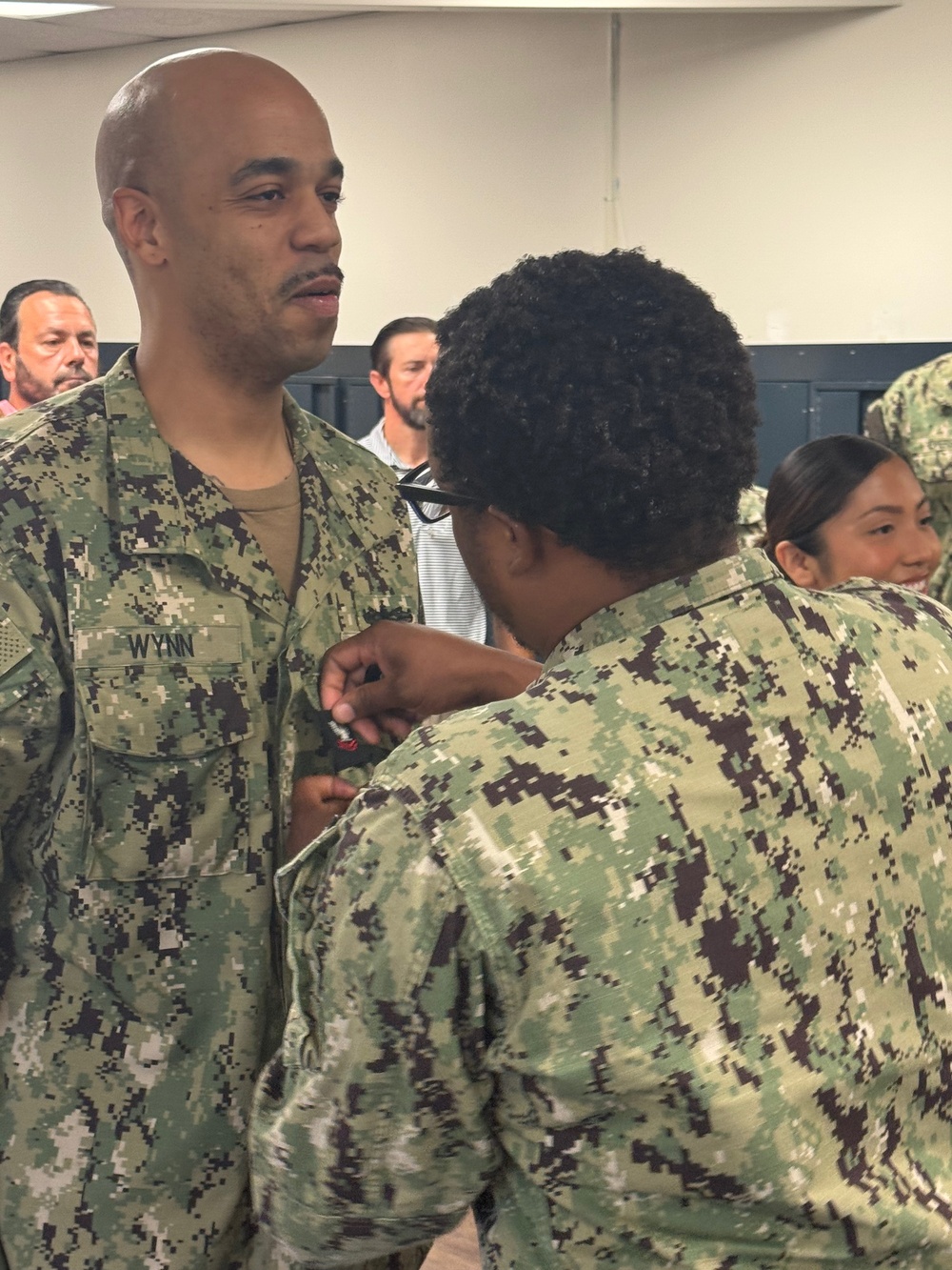 Petty Officer Wynn promoted