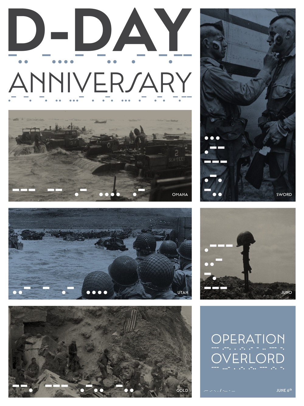 D-Day Anniversary Poster