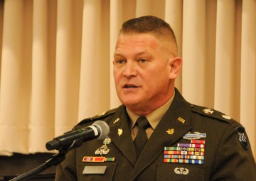 Army Reserve officer offers thought-provoking insight at memorial ceremony