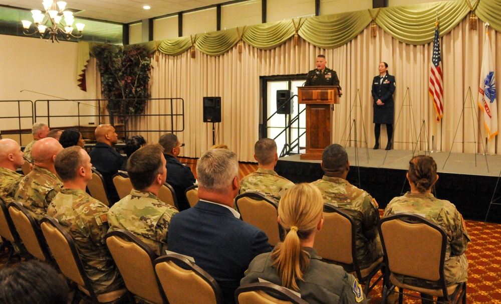 Army Reserve officer offers thought-provoking insight at memorial ceremony
