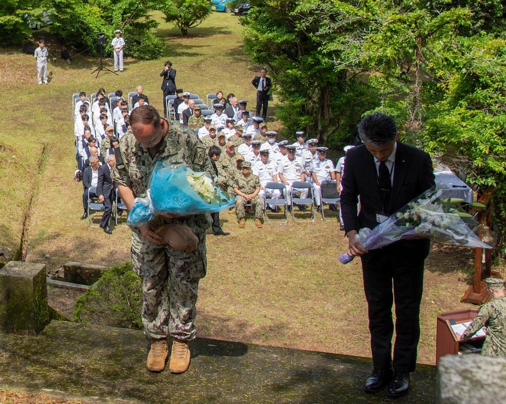 CFAS Sailors Attend Soto Dam Memorial Ceremony
