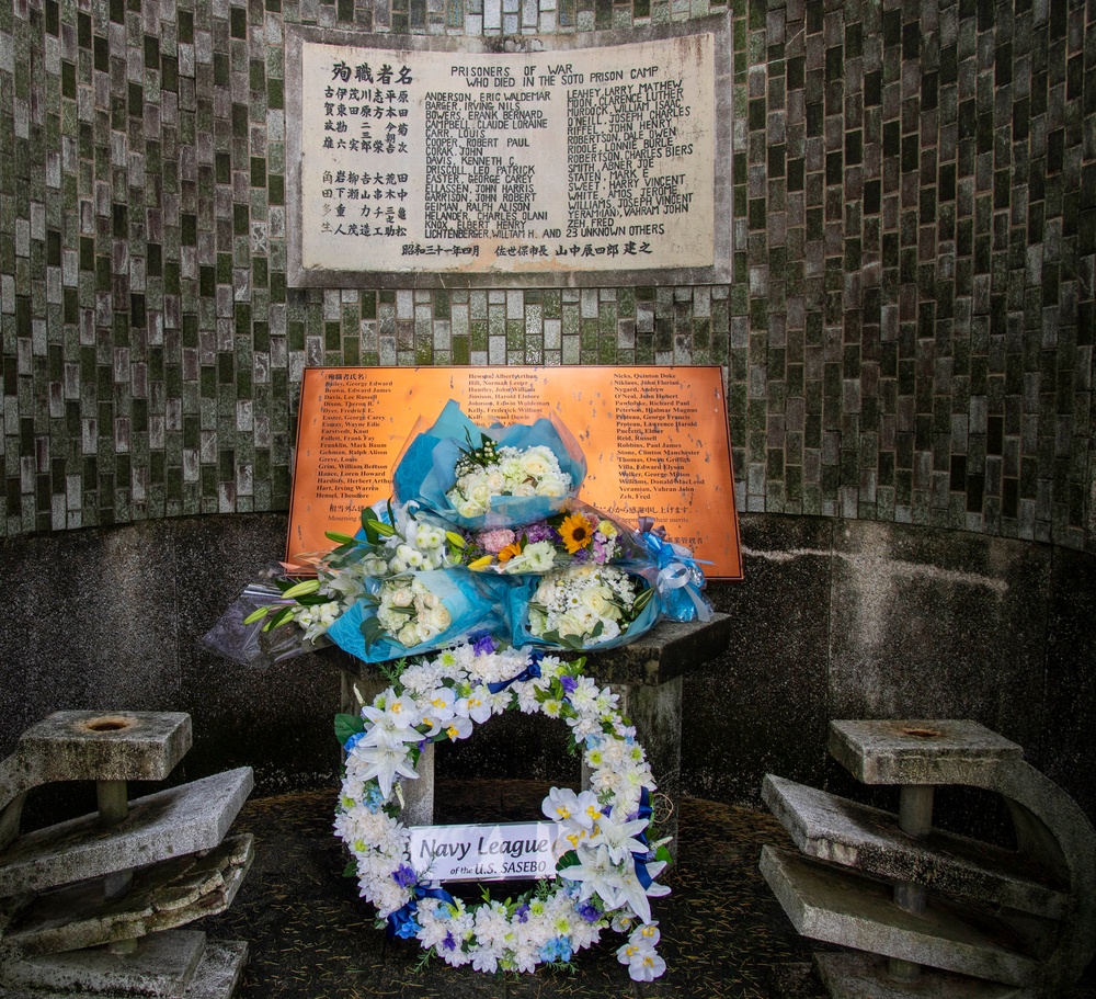 CFAS Sailors Attend Soto Dam Memorial Ceremony