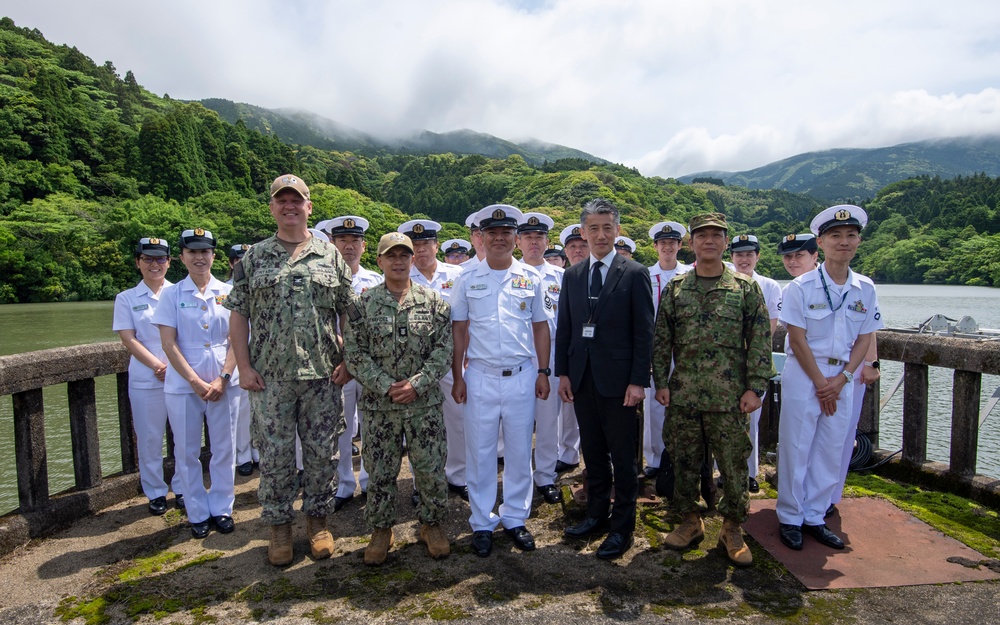 CFAS Sailors Attend Soto Dam Memorial Ceremony