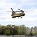 CH-47 Chinook crew helps Army Reserve competitors for Best Squad competition at Fort McCoy