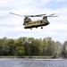 CH-47 Chinook crew helps Army Reserve competitors for Best Squad competition at Fort McCoy