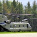 CH-47 Chinook crew helps Army Reserve competitors for Best Squad competition at Fort McCoy