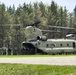 CH-47 Chinook crew helps Army Reserve competitors for Best Squad competition at Fort McCoy