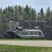 CH-47 Chinook crew helps Army Reserve competitors for Best Squad competition at Fort McCoy