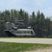 CH-47 Chinook crew helps Army Reserve competitors for Best Squad competition at Fort McCoy