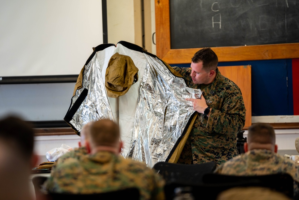 Marine Corps Advisor Company-A Participates in Tactical Combat Casualty Care Training