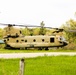 CH-47 Chinook crew helps Army Reserve competitors for Best Squad competition at Fort McCoy
